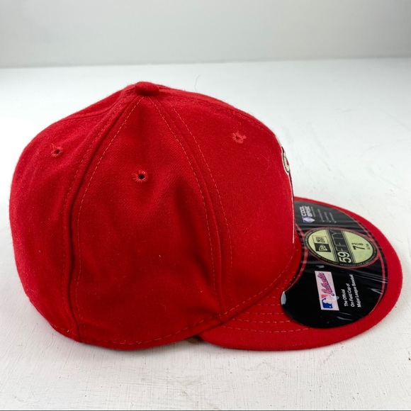 LA Angels Anaheim Hat New Era 59fifty Cool Base - Picture 2 of 8